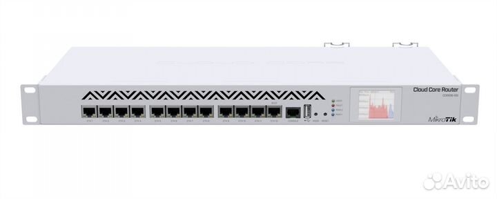 Маршрутизатор Mikrotik Cloud Core Router CCR1016-1