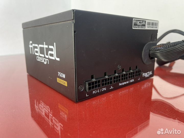 Модульный блок питания 80gold Fractal Edison M750