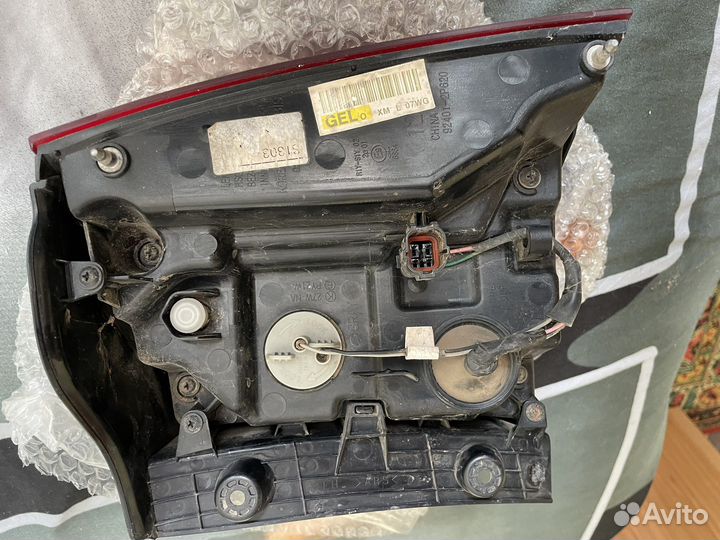 Фонарь задний левый LED Kia sorento xm fl