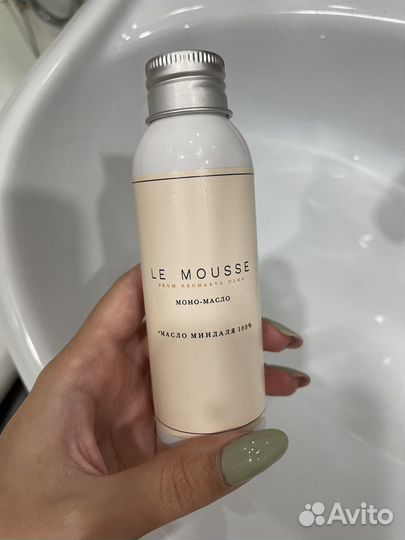 Le mousse масло миндаля