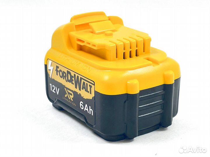 Аккумулятор для шуруповерта dewalt 12V 6Ah