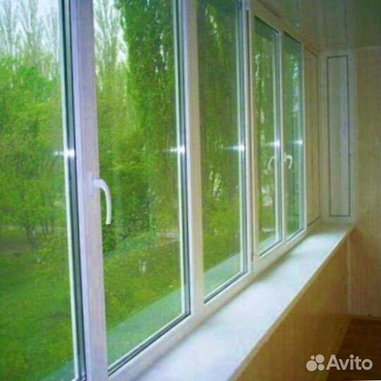 Пластиковые окна. остекление домов