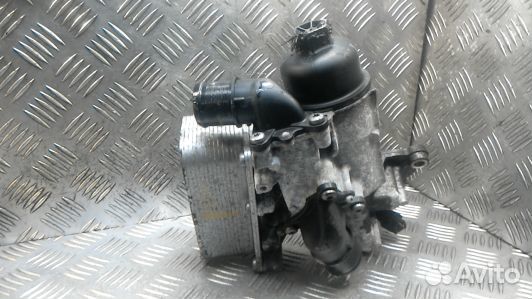 Корпус масляного фильтра дизельный renault koleos