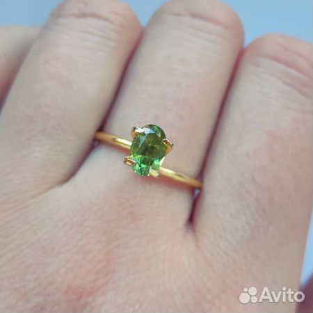 Ограненный Демантоид 1+ ct