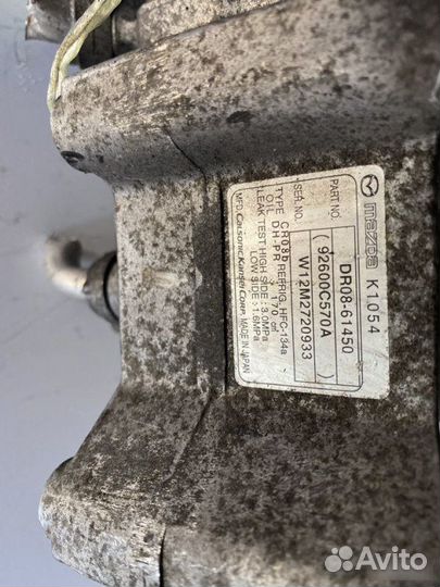 Компрессор кондиционер Mazda Demio DE3FS ZJ