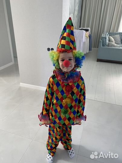 Костюм клоуна 128