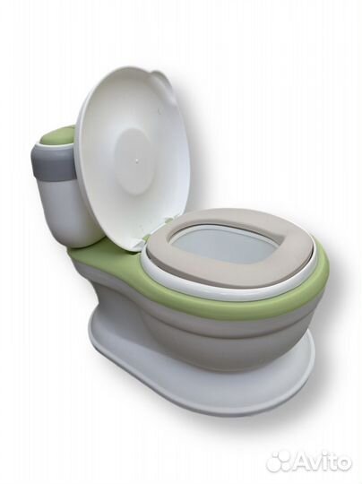 Детский горшок унитаз музыкальный