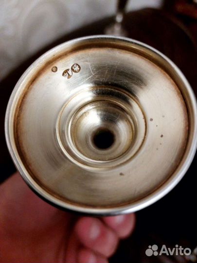 Серебро бокал 84 пробы