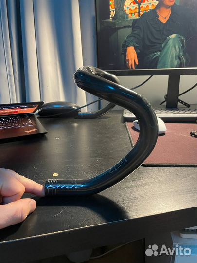 Руль карбоновый Zipp SLC2 eb 440mm 31.8