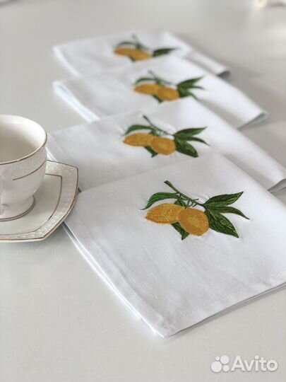 Льняные салфетки