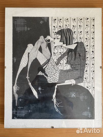 Картина тушью