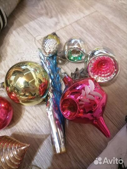 Елочные игрушки СССР