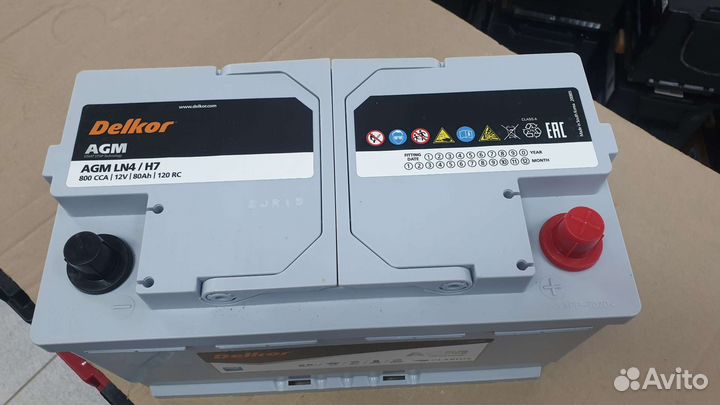 Delkor AGM 80 ah