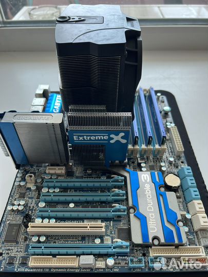 I7 930(4000Мгц), мать GA-X58A-UD7, 24Gb ram