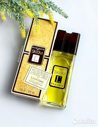 Sikkim lancome EDT распив винтаж