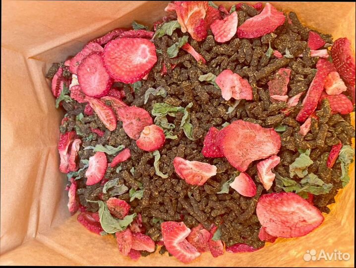 Иван-чай 1 кг с мятой и клубникой, тот самый