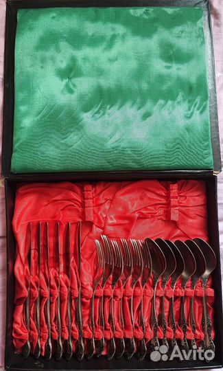 Набор вилка ложка нож