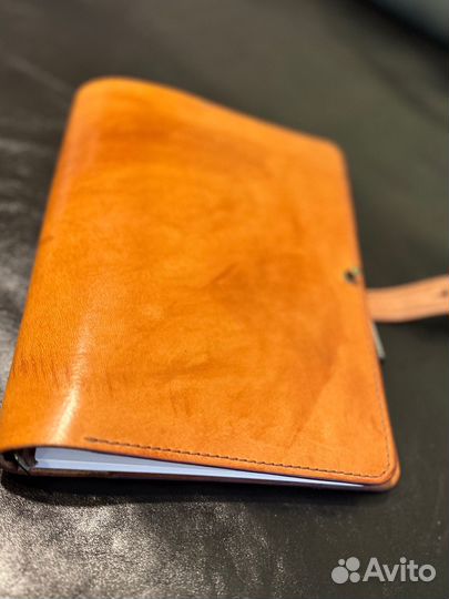 Кожаный ежедневник ручной работы
