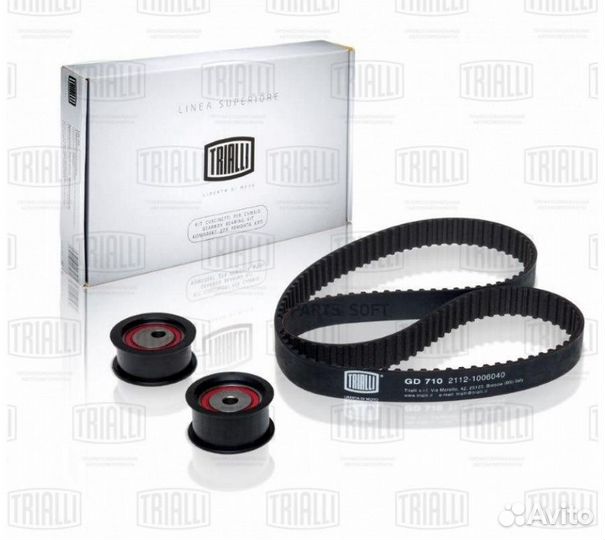 Trialli GD710 Комплект ремня грм ваз 2112