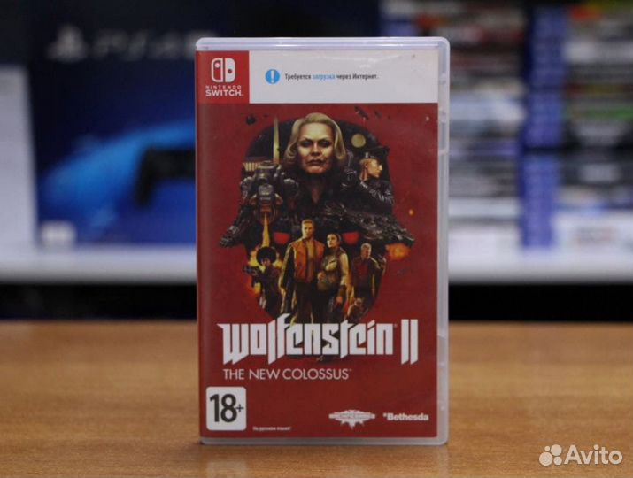Wolfenstein II (2) : The new Colossus (switch, рус