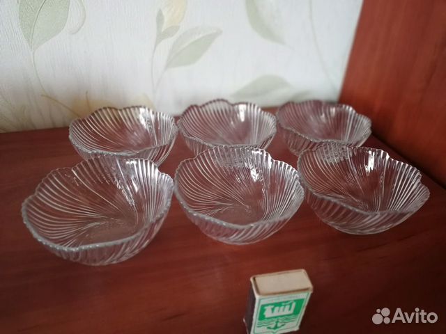 Креманки стекло 6 штук