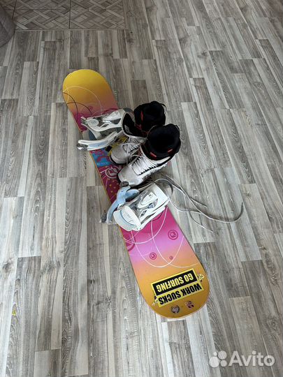 Сноуборд комплект женский