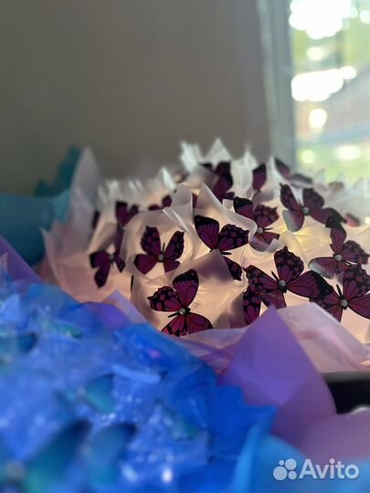 Букет из бабочек