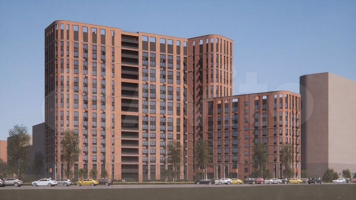 3-к. квартира, 86,5 м², 9/16 эт.