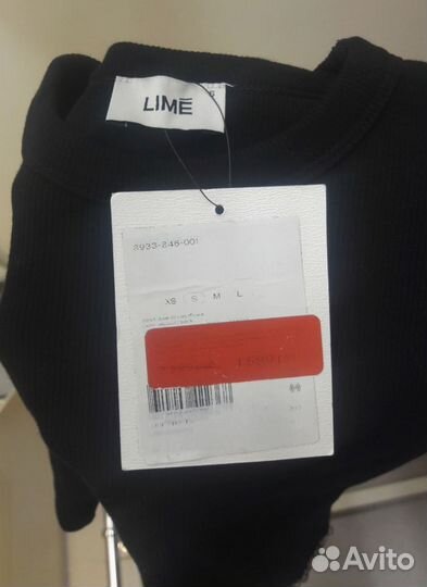 Топы Zara/Lime в рубчик размеры S