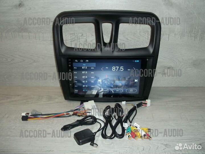 Магнитола 2DIN Renault Sandero Android GPS WiFi