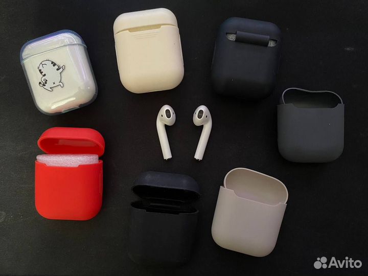 AirPods 2 (оригинал, коробка, чек)