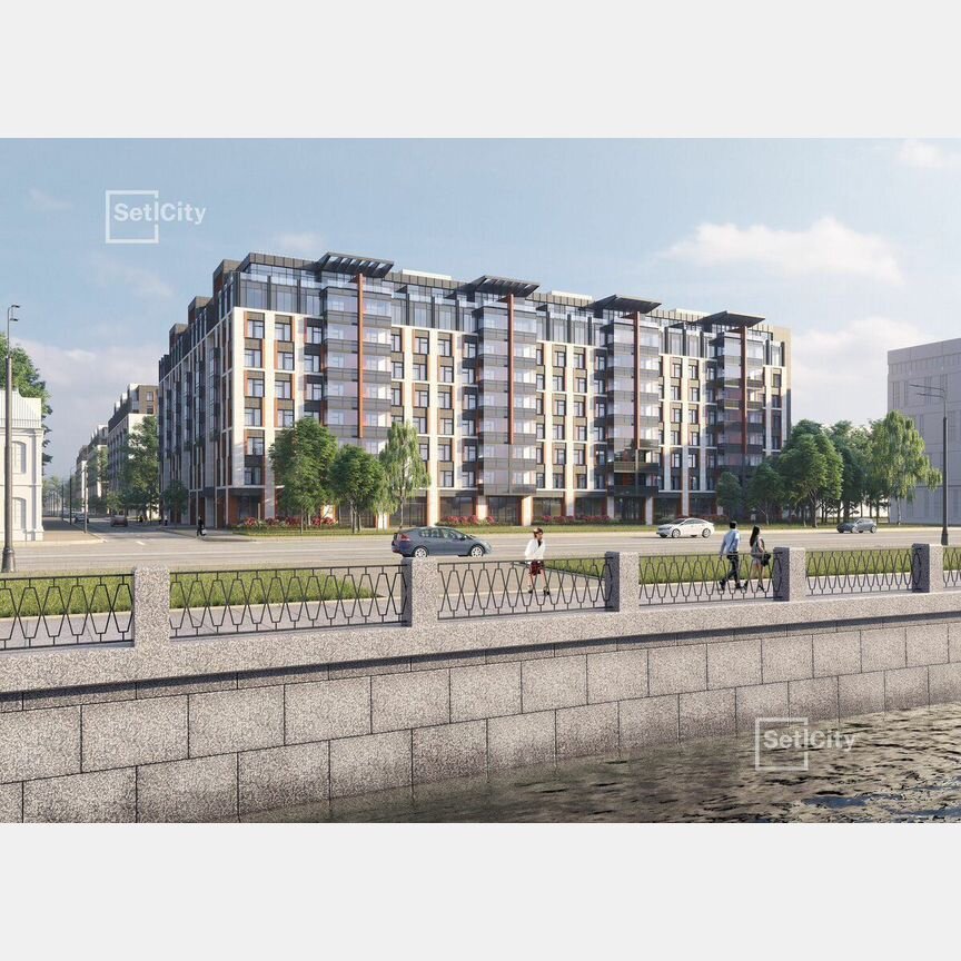 3-к. квартира, 116 м², 7/9 эт.