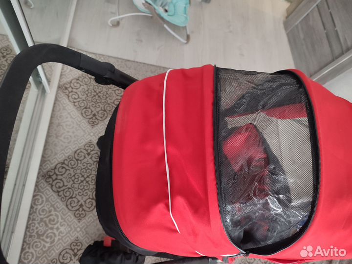 Прогулочная коляска babyton urban red