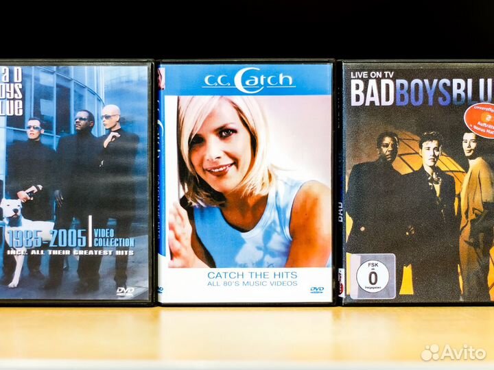 Музыка на DVD - Bad Boys Blue, CC Catch и др