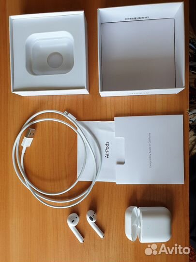 Беспроводные наушники Air Pods 2