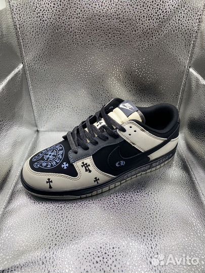 Кроссовки Nike Dunk Chrome hearts (43;45)