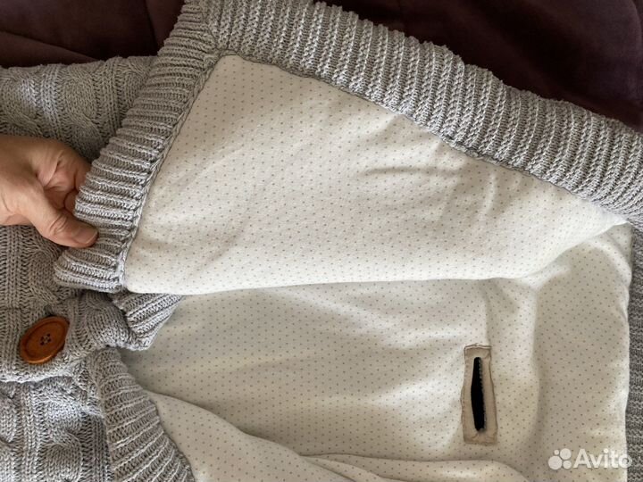 Конверт одеяло loom knits