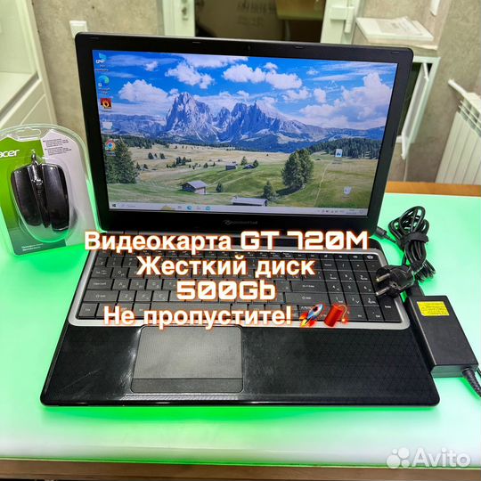 Acer PB на Intel 4Gb, 500Gb, GT 720, Windows 10