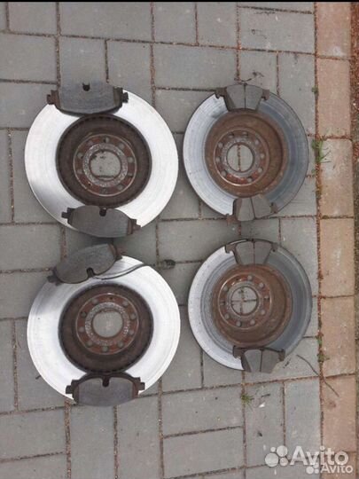 Диски тормозные перед/зад VAG