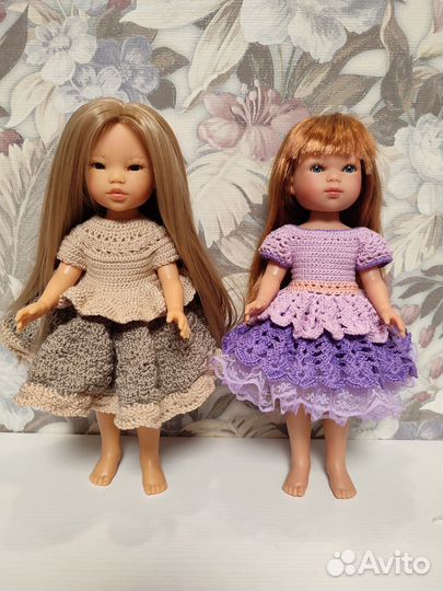 Одежда для куклы Vestida de azul, Юми, Карлотта