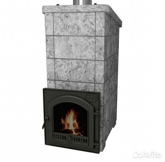 Печь для бани в камне