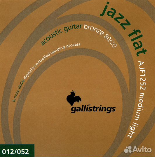 Струны для акустической гитары Galli AJF1252