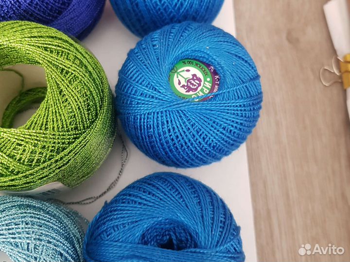 Нитки для вязания ирис