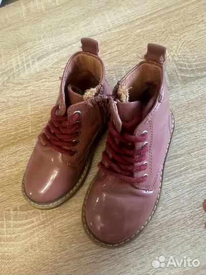 Ботинки демисезонные для девочки 21 размер