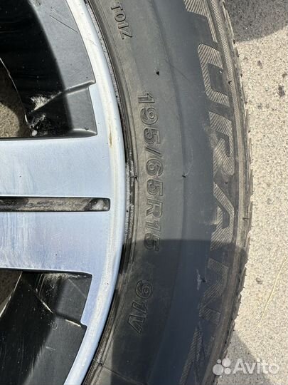 R15 Bridgestone Turanza T001 195/65, PCD 5x114.3 DIA 10