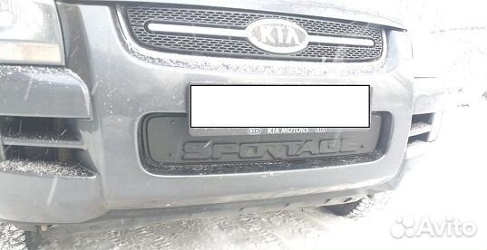 Пр Kia Sportage зимняя защита утеплитель маска