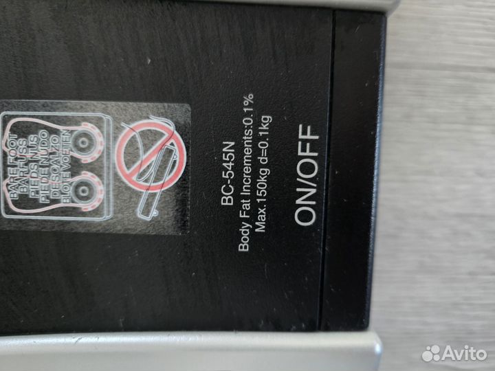 Весы с анализатором тела Tanita 545 N