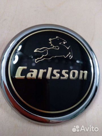 Эмблема carlsson 62 мм для mersedes на багажник