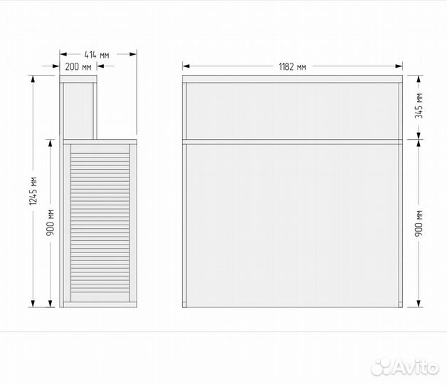 Стойка ресепшн