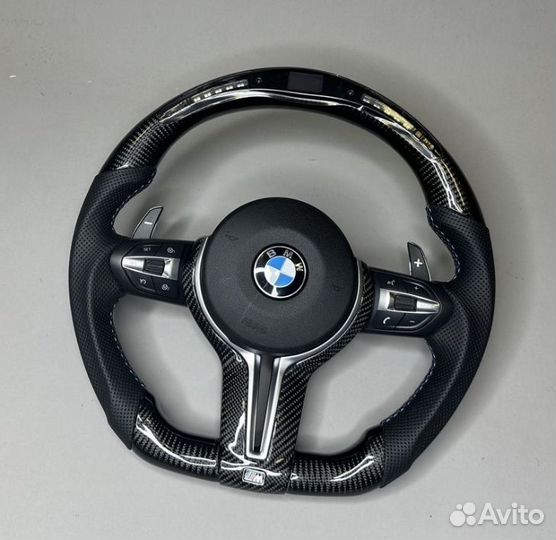 Руль на BMW Карбон